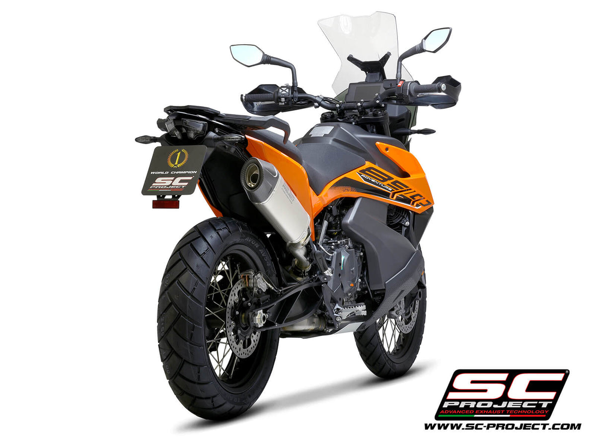 KTM 890 ADVENTURE R (2025-2026) X-Plorer II titanium exhaust