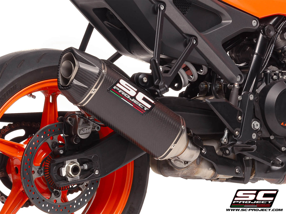KTM 990 DUKE (2024-2026) SC1-X carbon exhaust