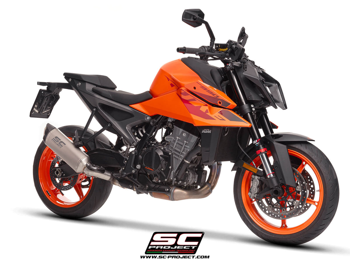 KTM 990 DUKE (2024-2026) SC1-X titanium exhaust