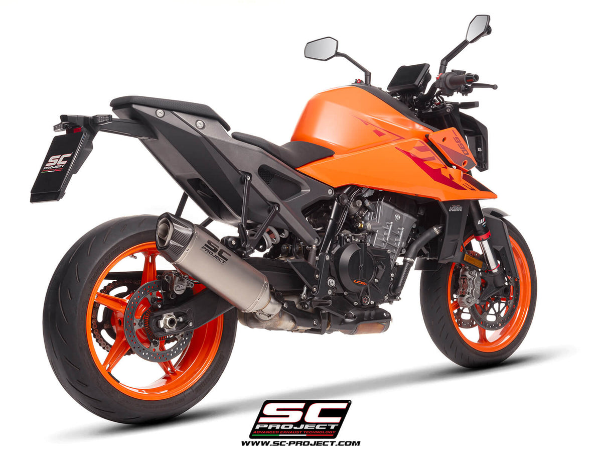 KTM 990 DUKE (2024-2026) SC1-X titanium exhaust