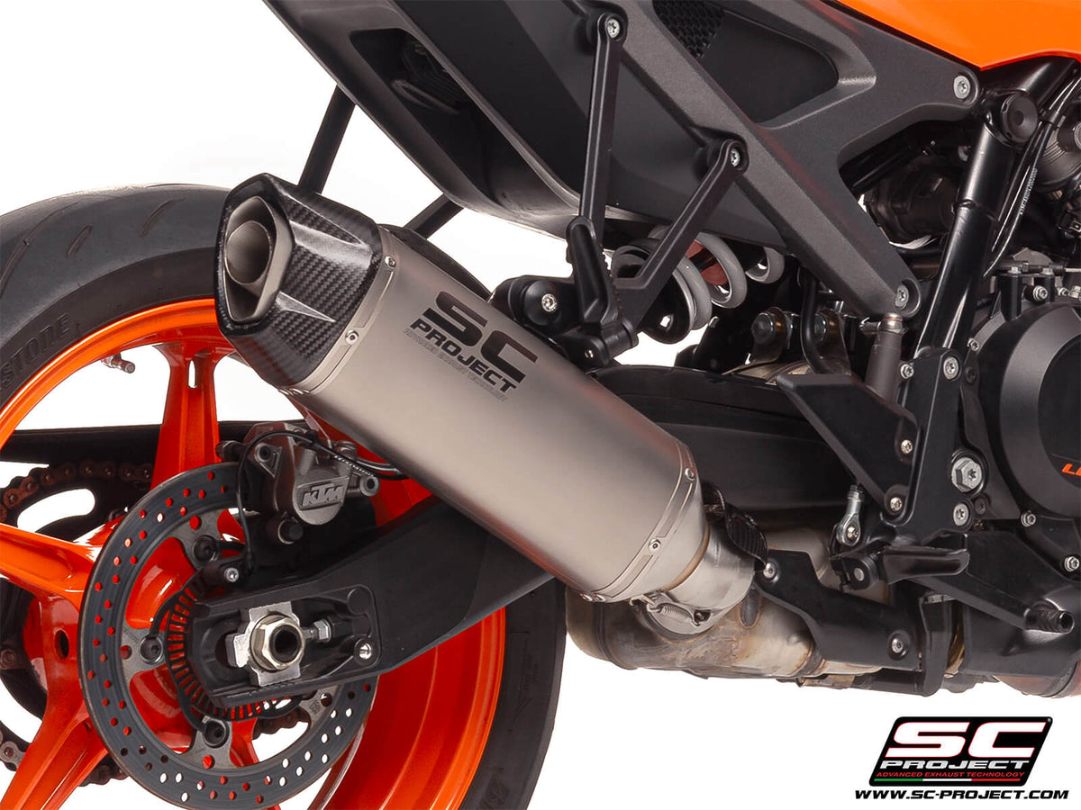 KTM 990 DUKE (2024-2026) SC1-X titanium exhaust