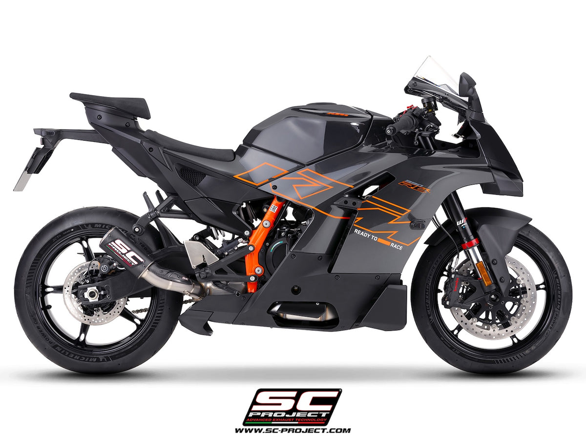 KTM 990 RC R (2026) CR-T M2 carbon fibre exhaust