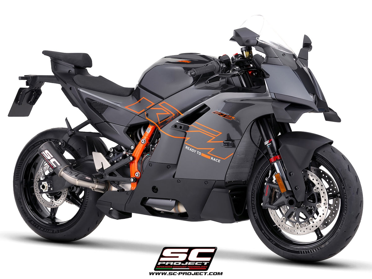KTM 990 RC R (2026) CR-T M2 carbon fibre exhaust