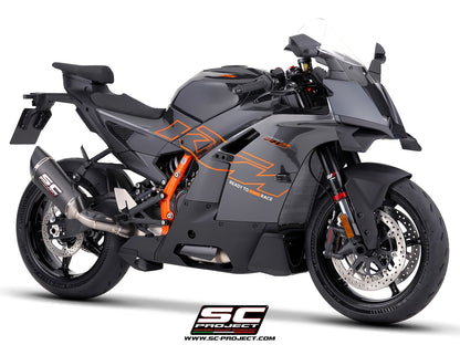 KTM 990 RC R (2026) SC1-R carbon fibre exhaust