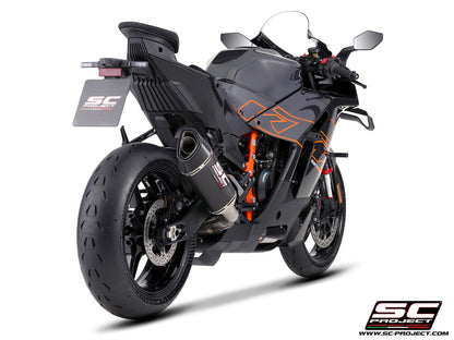 KTM 990 RC R (2026) SC1-R carbon fibre exhaust