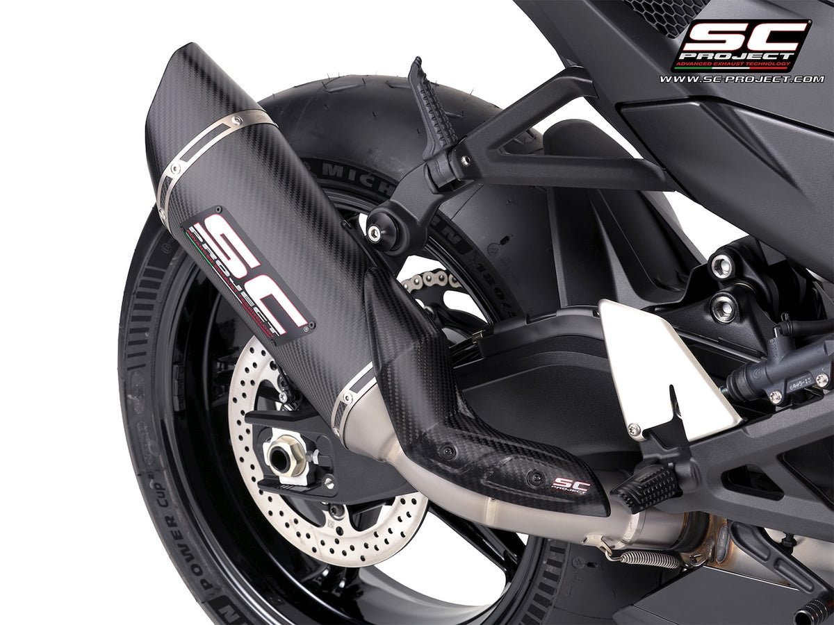 KTM 990 RC R (2026) SC1-R carbon fibre exhaust