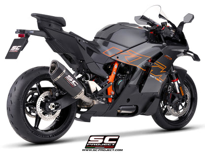 KTM 990 RC R (2026) SC1-R carbon fibre exhaust