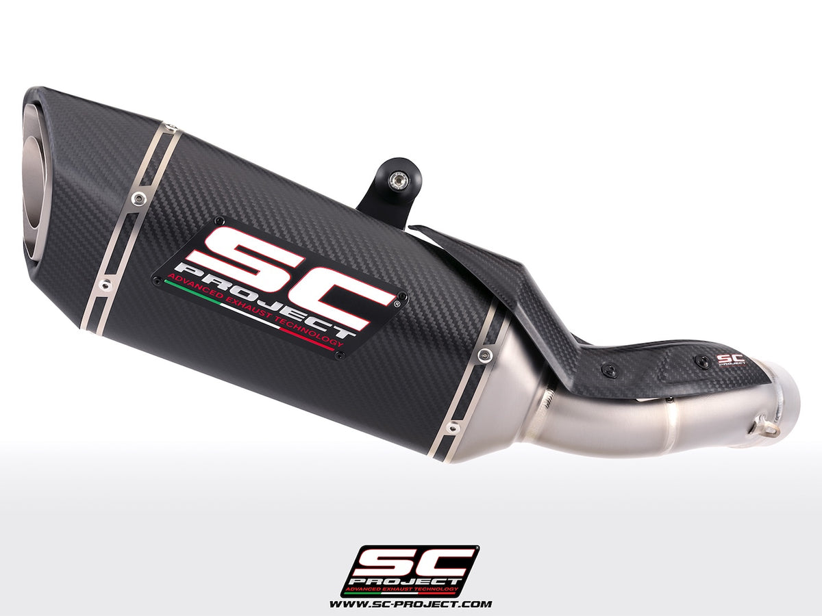 KTM 990 RC R (2026) SC1-R carbon fibre exhaust