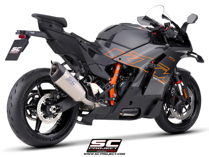 KTM 990 RC R (2026) SC1-R titanium exhaust
