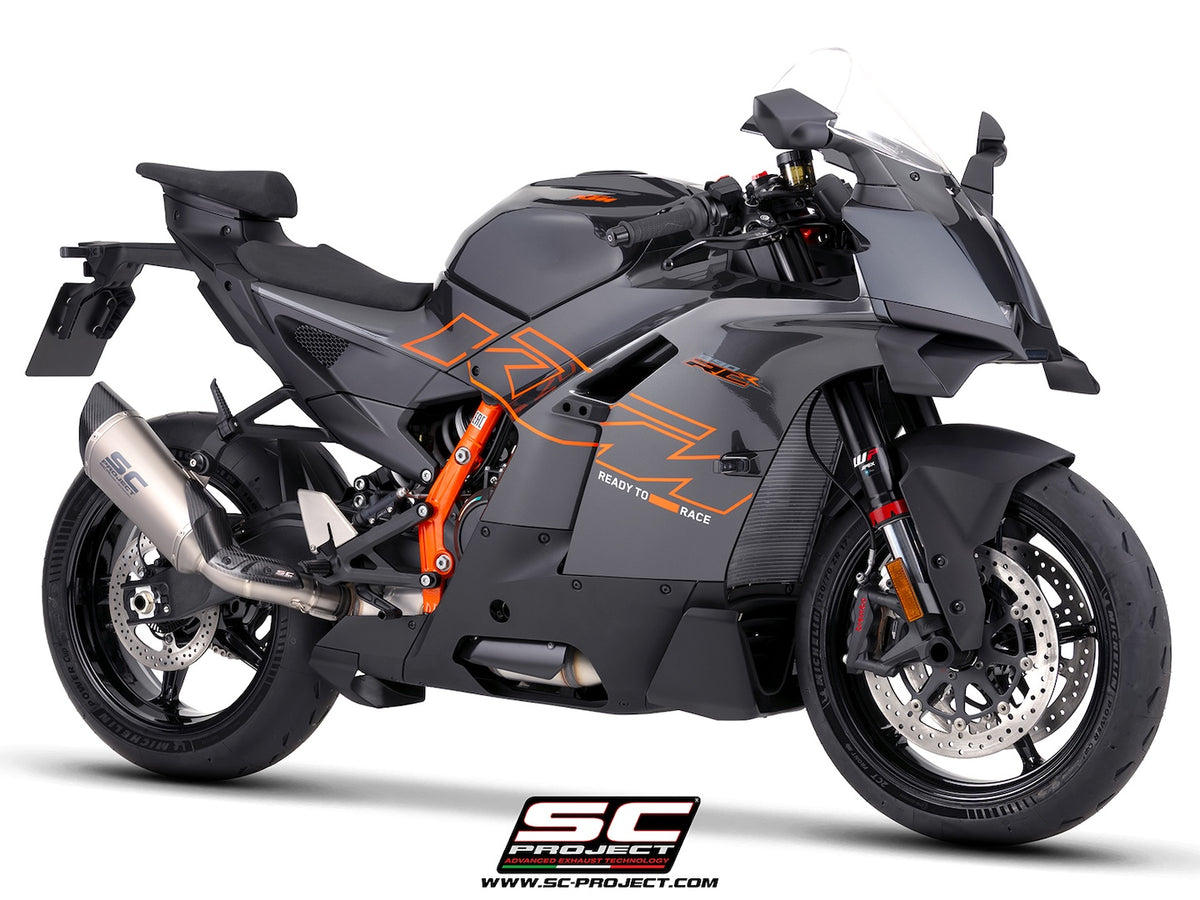 KTM 990 RC R (2026) SC1-R titanium exhaust