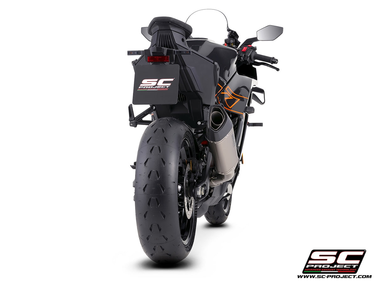KTM 990 RC R (2026) SC1-R titanium exhaust