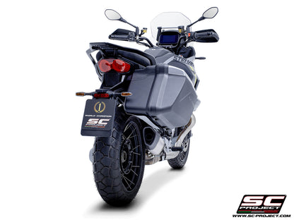 MOTO GUZZI STELVIO (2024-2026) SC1-R titanium exhaust