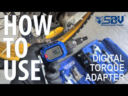 3/8” Digital Torque Adapter, 1-205 Nm / 0.74-151 ft-lbs