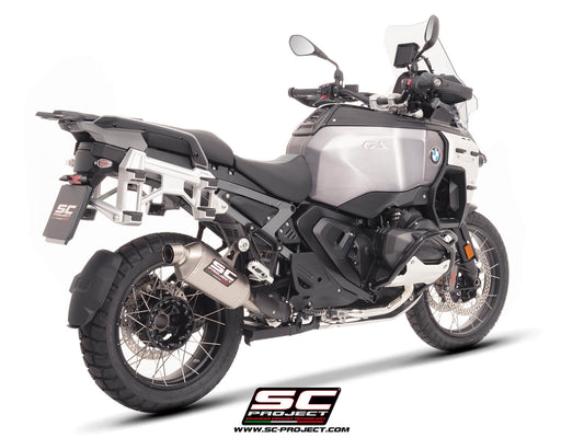 BMW R 1300 GS ADVENTURE (2025-2026) Rally-X titanium exhaust, compatible with original side-cases