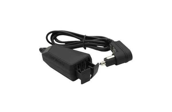 De draagbare 3300mA dubbele USB-lader, met inline 180° BIKE-plug voor – Motor service Edgar Stijner