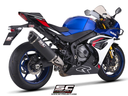 SUZUKI GSX-R1000R (2026) SC1-R carbon fibre exhaust, 250 mm