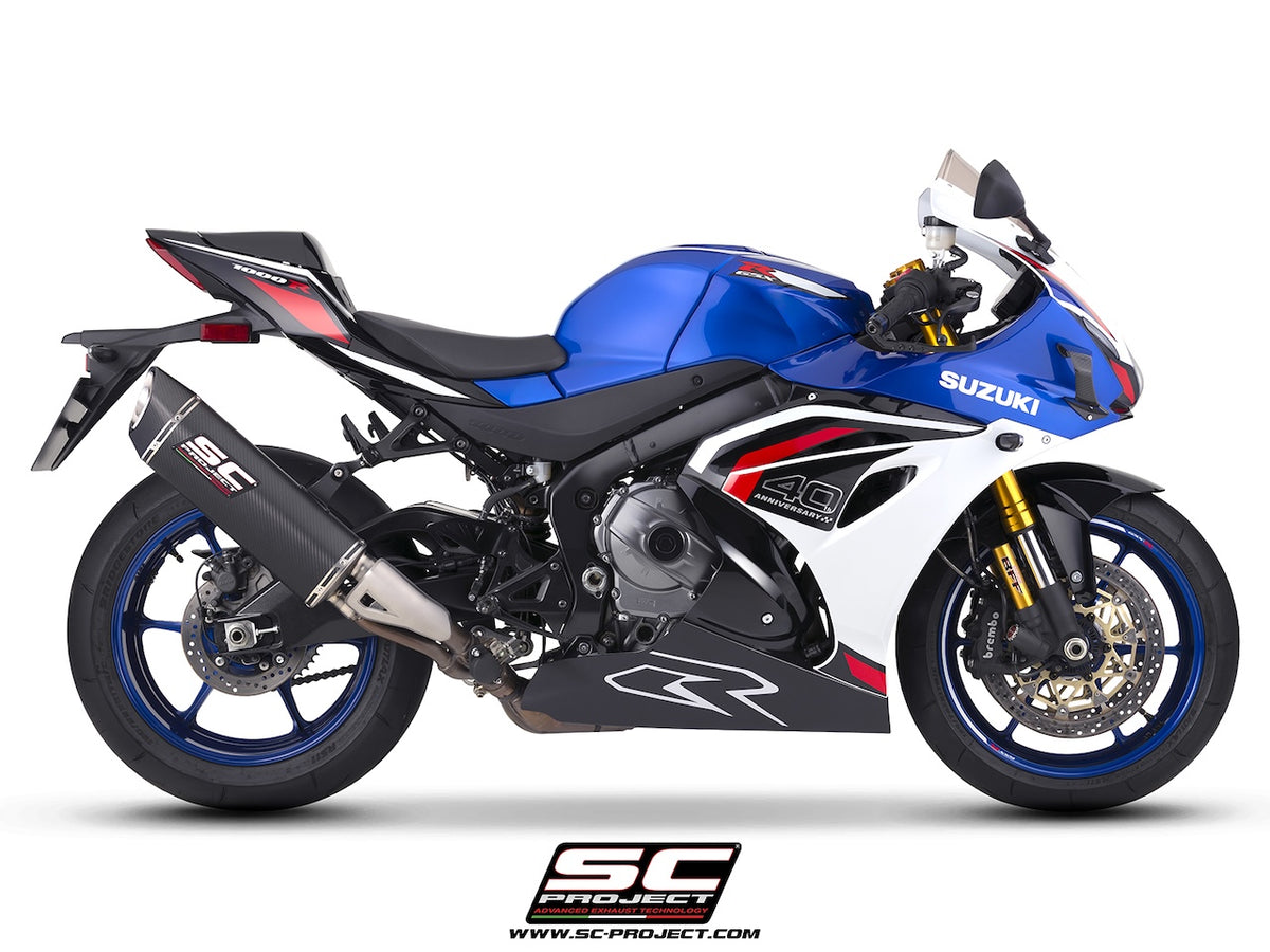 SUZUKI GSX-R1000R (2026) SC1-R carbon fibre exhaust, 250 mm