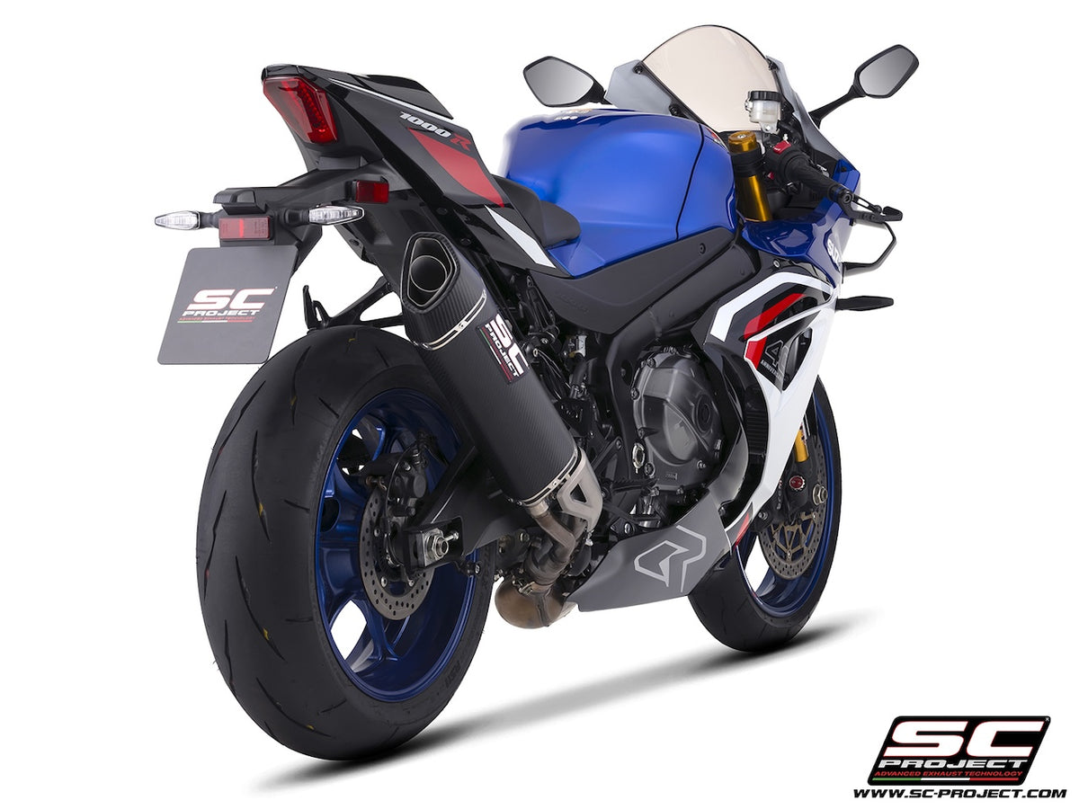 SUZUKI GSX-R1000R (2026) SC1-R carbon fibre exhaust, 250 mm