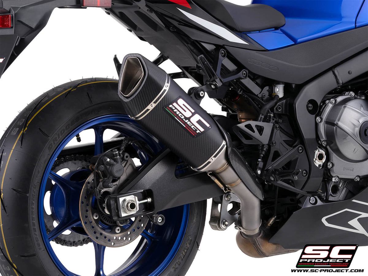 SUZUKI GSX-R1000R (2026) SC1-R carbon fibre exhaust, 250 mm