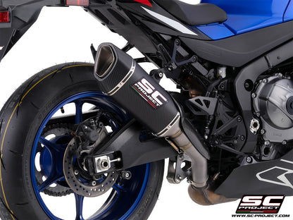 SUZUKI GSX-R1000R (2026) SC1-R carbon fibre exhaust, 250 mm