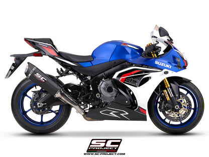 SUZUKI GSX-R1000R (2026) SC1-R carbon fibre exhaust, 350 mm