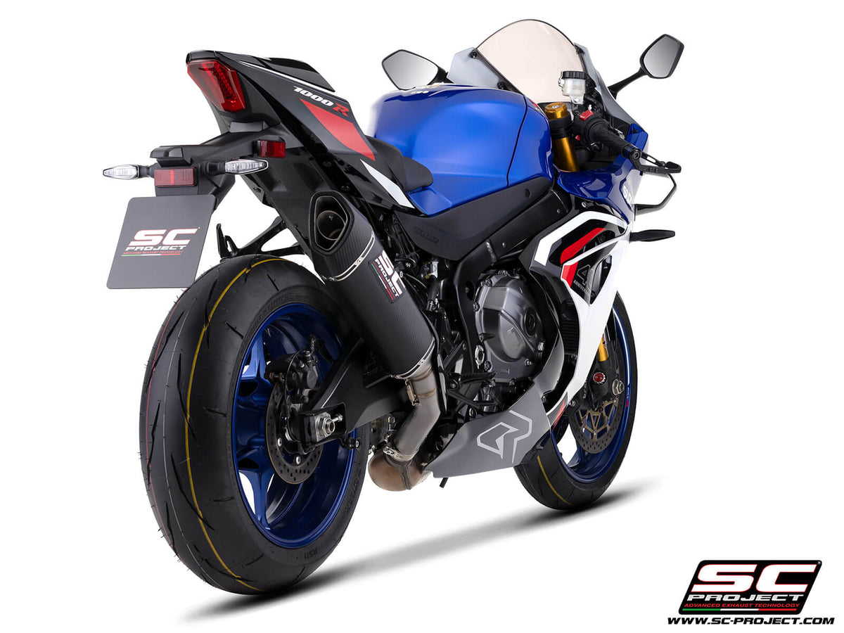 SUZUKI GSX-R1000R (2026) SC1-R carbon fibre exhaust, 350 mm