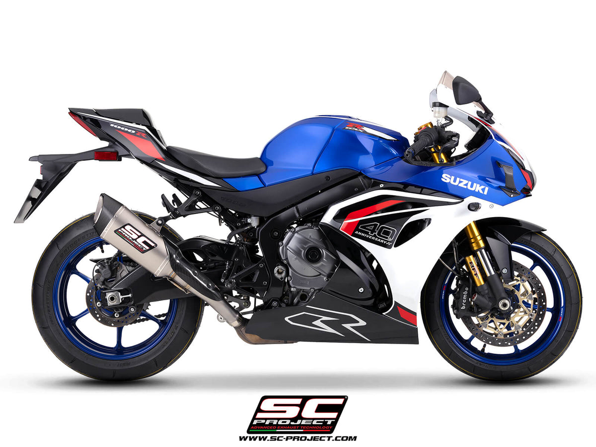 SUZUKI GSX-R1000R (2026) SC1-R titanium exhaust, 250 mm