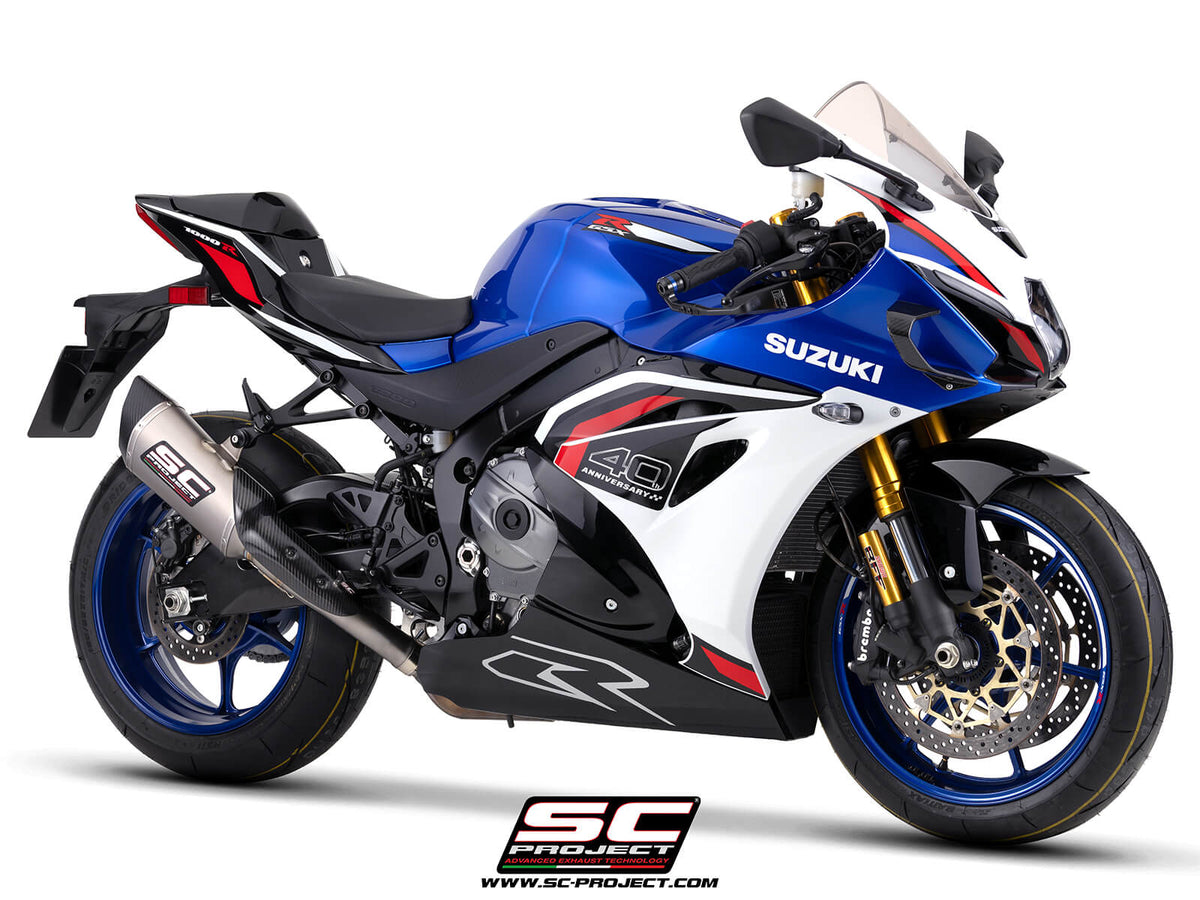 SUZUKI GSX-R1000R (2026) SC1-R titanium exhaust, 250 mm