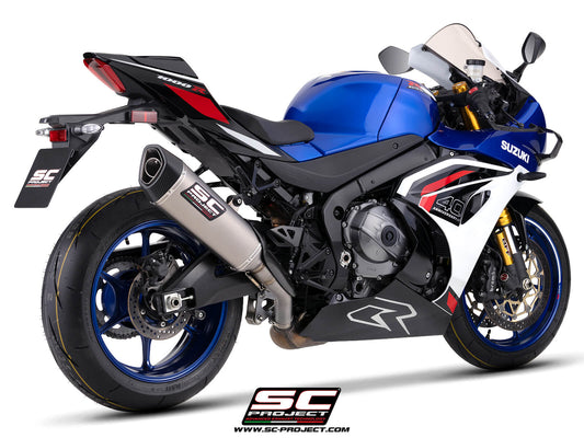 SUZUKI GSX-R1000R (2026) SC1-R titanium exhaust, 350 mm
