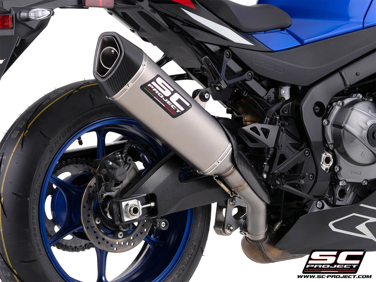 SUZUKI GSX-R1000R (2026) SC1-R titanium exhaust, 350 mm
