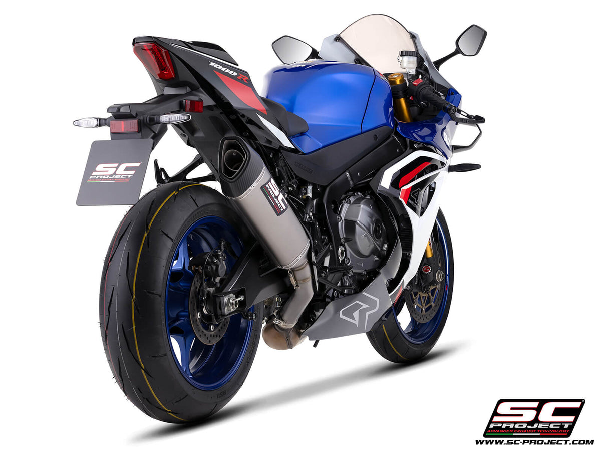 SUZUKI GSX-R1000R (2026) SC1-R titanium exhaust, 350 mm
