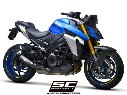 Suzuki GSX-S 1000 (2021-2026) CR-T Muffler, with titanium mesh on muffler exit