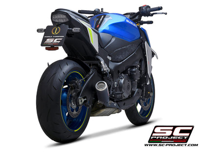 Suzuki GSX-S 1000 (2021-2026) CR-T Muffler, with titanium mesh on muffler exit