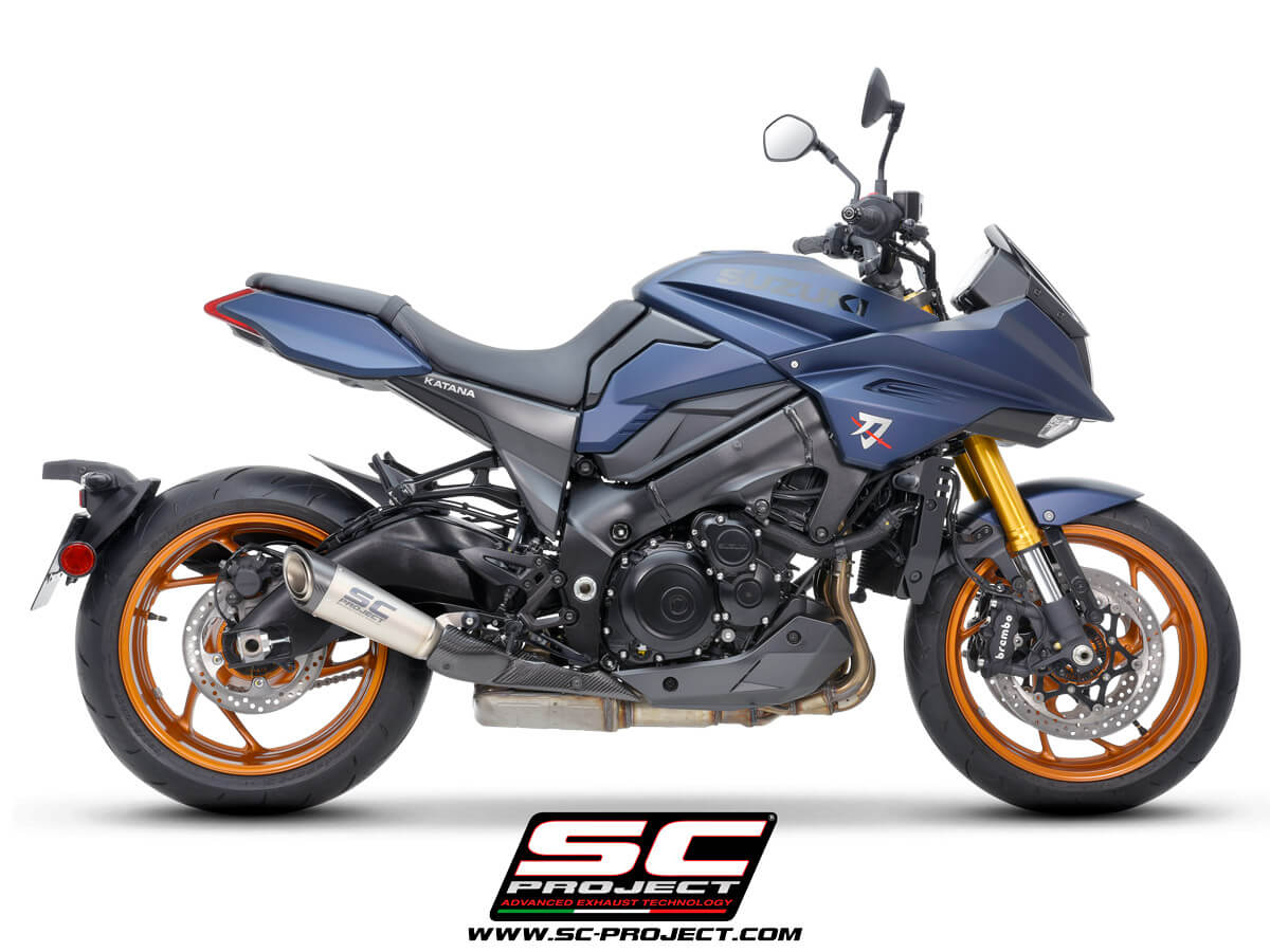 Suzuki KATANA (2022-2026) S1 titanium exhaust