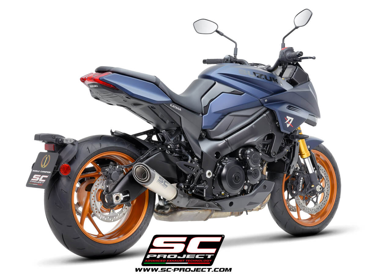 Suzuki KATANA (2022-2026) S1 titanium exhaust