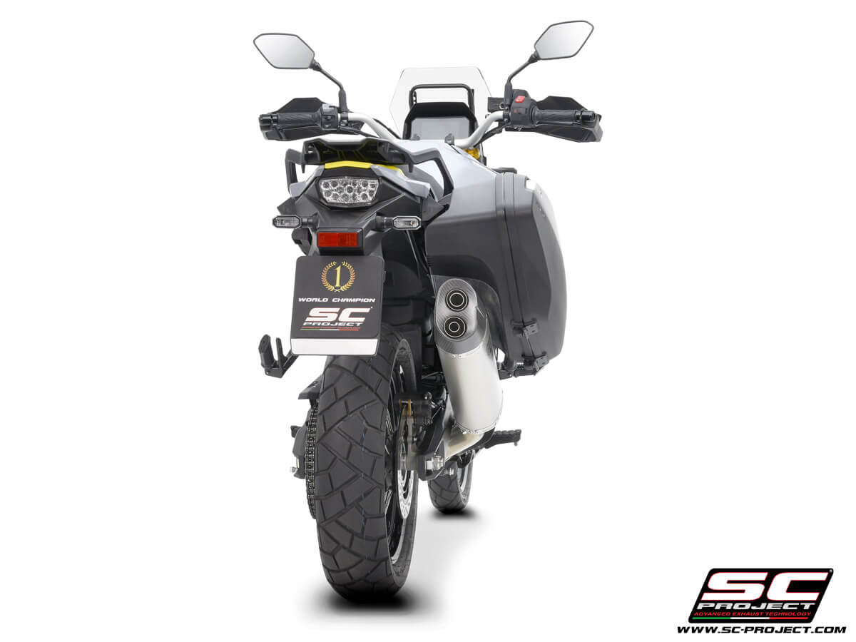 Suzuki V-STROM 800DE / 800SE (2023 - 2025) Adventure titanium exhaust