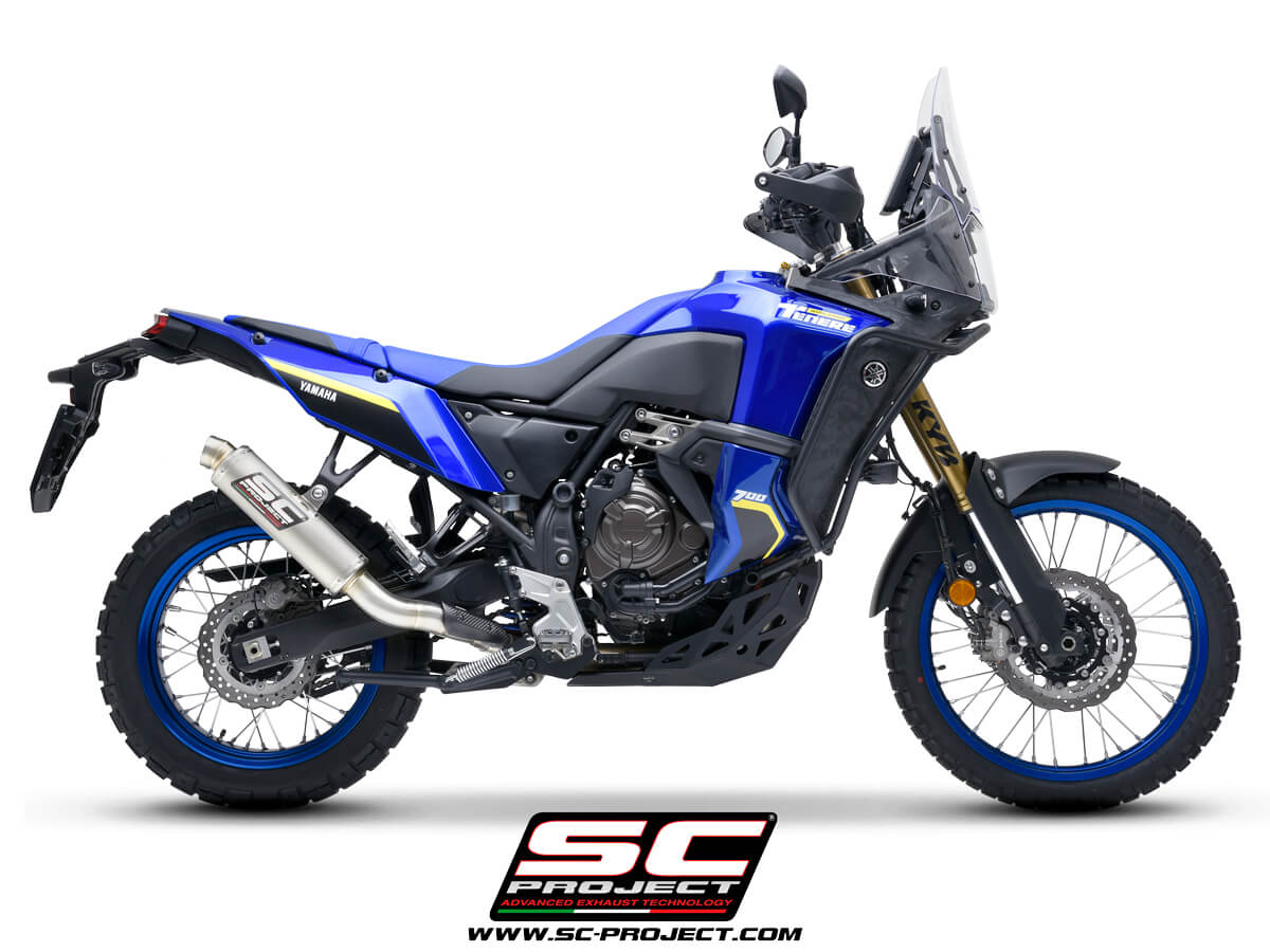 Yamaha TENERE 700 (WORLD RAID) (2022 - 2025) Rally Race Muffler, titanium