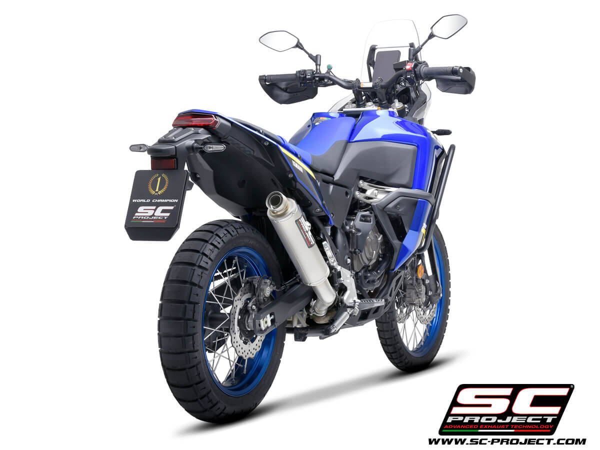 Yamaha TENERE 700 (WORLD RAID) (2022 - 2025) Rally Race Muffler, titanium