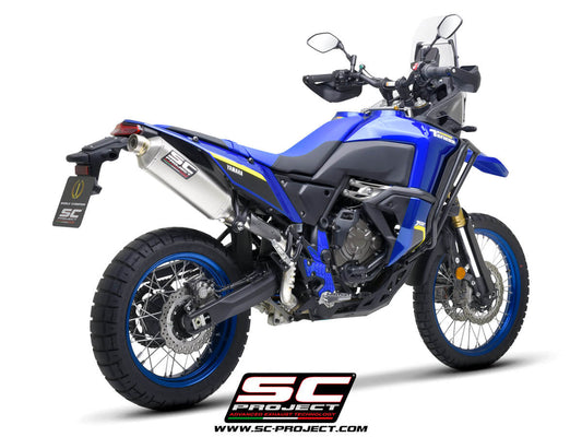 Yamaha TENERE 700 (WORLD RAID) (2022 - 2025) Rally Raid muffler, titanium, high position - EURO 5