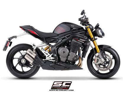 Triumph SPEED TRIPLE 1200 RS (2025-2026) - EURO 5+ Twin CR-T titanium exhaust