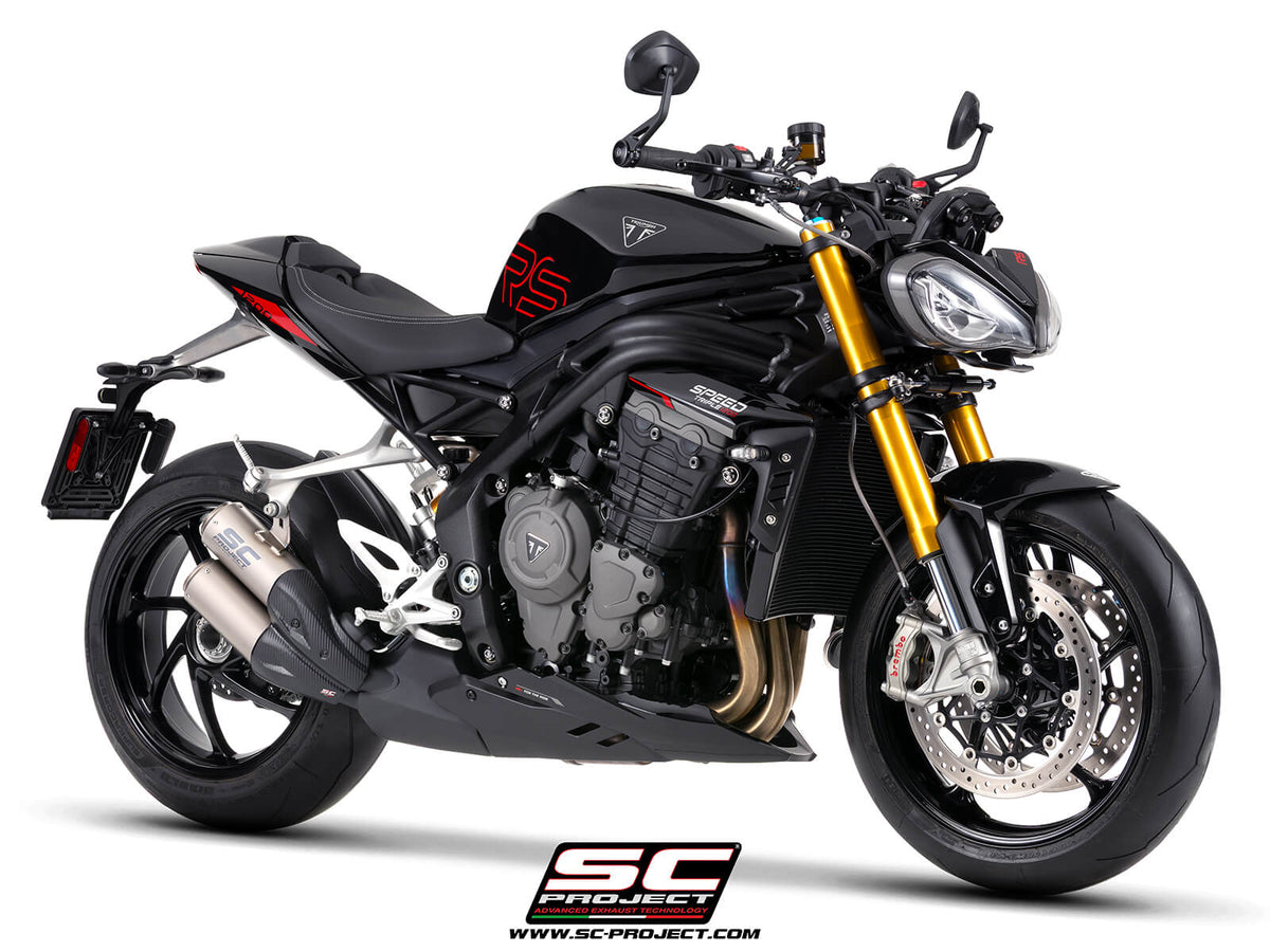 Triumph SPEED TRIPLE 1200 RS (2025-2026) - EURO 5+ Twin CR-T titanium exhaust