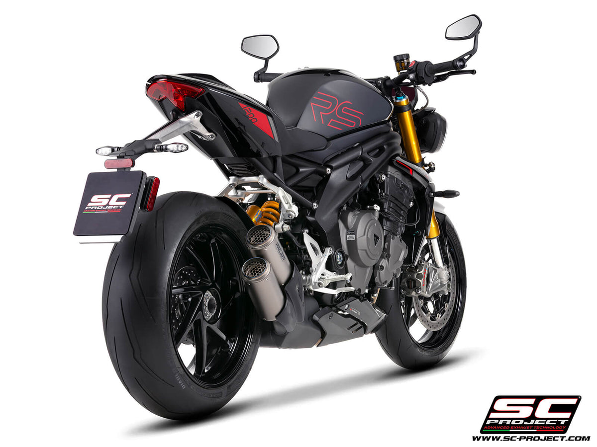 Triumph SPEED TRIPLE 1200 RS (2025-2026) - EURO 5+ Twin CR-T titanium exhaust