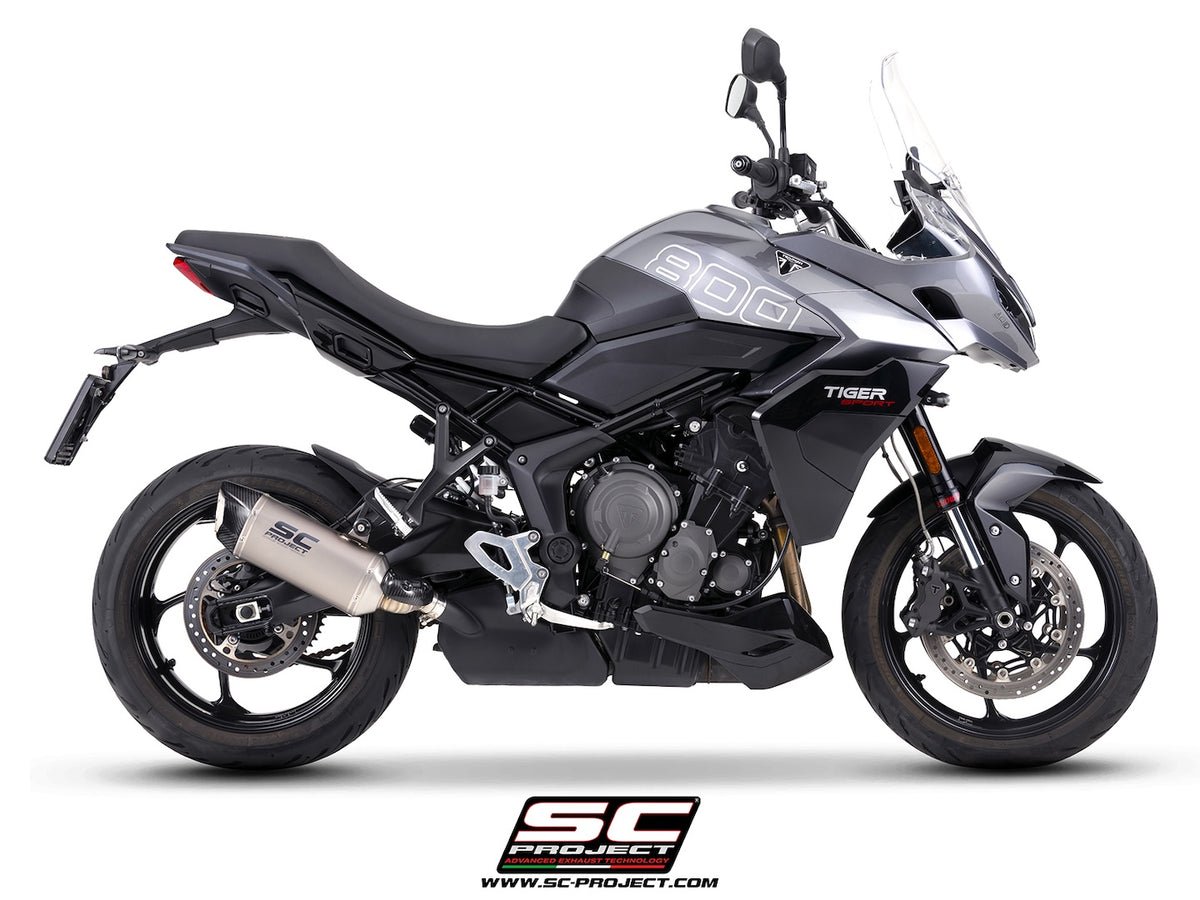 TRIUMPH TIGER SPORT 800 (2025 - 2026) SC1-X titanium exhaust