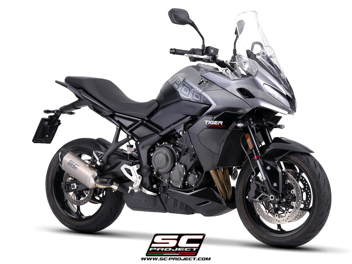 TRIUMPH TIGER SPORT 800 (2025 - 2026) SC1-X titanium exhaust