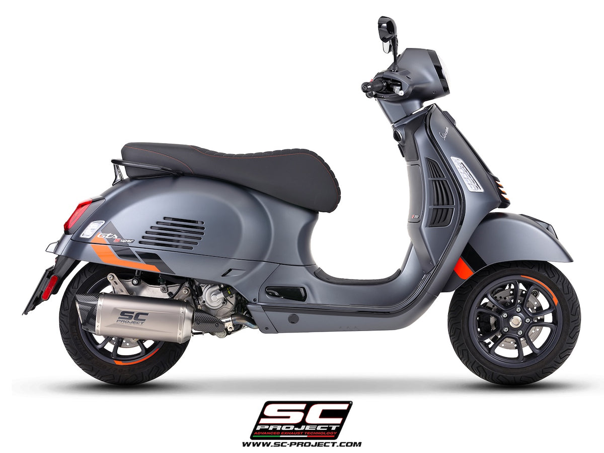 VESPA GTS 310 - GTV 310 (2025 - 2026) Tourer titanium exhaust