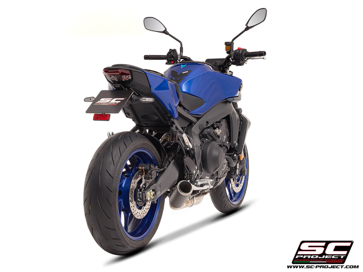 YAMAHA MT-09 (2024-2026) 3-1 Stainless steel full exhaust system, with CR-T carbon exhaust