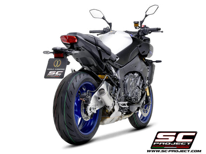 YAMAHA MT-10 (2022-2024) CR-T Muffler, with titanium mesh on exit muffler