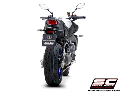 YAMAHA MT-10 (2022-2024) CR-T Muffler, with titanium mesh on exit muffler