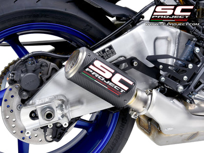 YAMAHA MT-10 (2022-2024) CR-T Muffler, with titanium mesh on exit muffler