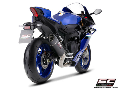Yamaha R9 (2025-2026) 3-1 full exhaust system, with SC1-R carbon fibre exhaust